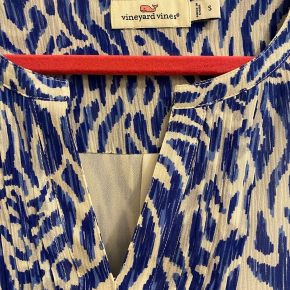 Vineyard Vines Fins Up Silk Blouse - Picture 2 of 4